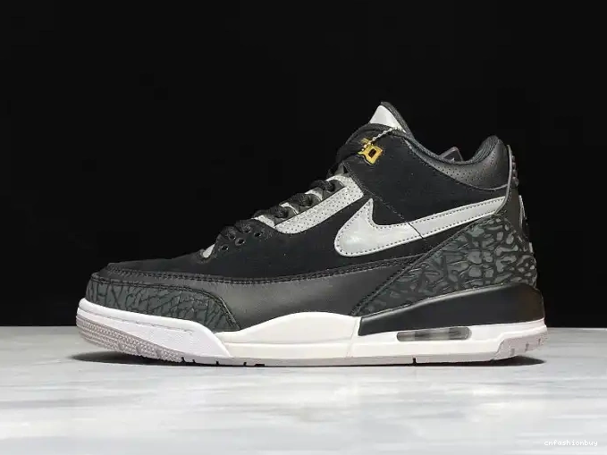 3 Tinker Black Grey Jordan Air Cement CK4348-007 0702